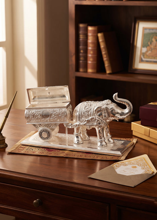 Silver Maharaja Elephant