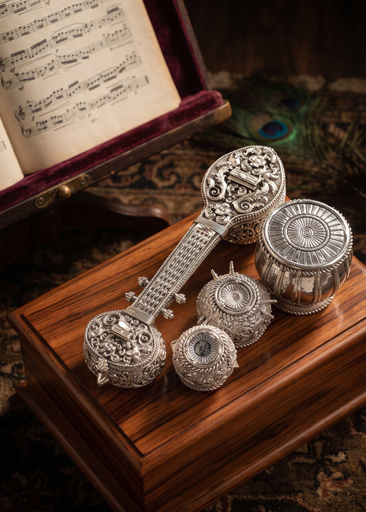 Silver Sur Taal Musicial Instrument Set