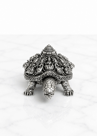 Traditional Brass Mahadev with Nandi Statue for Mandir