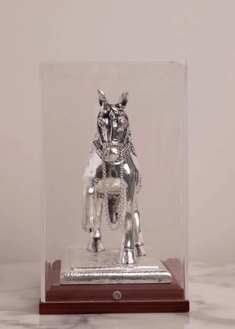Silver Chetak Royal Horse