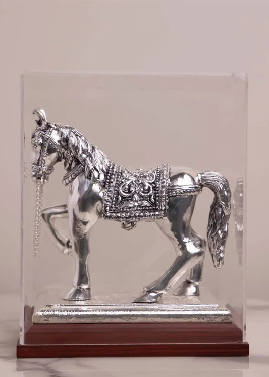 Silver Chetak Royal Horse
