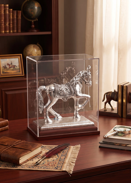 Silver Chetak Royal Horse
