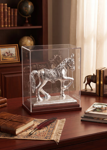 Silver Chetak Royal Horse