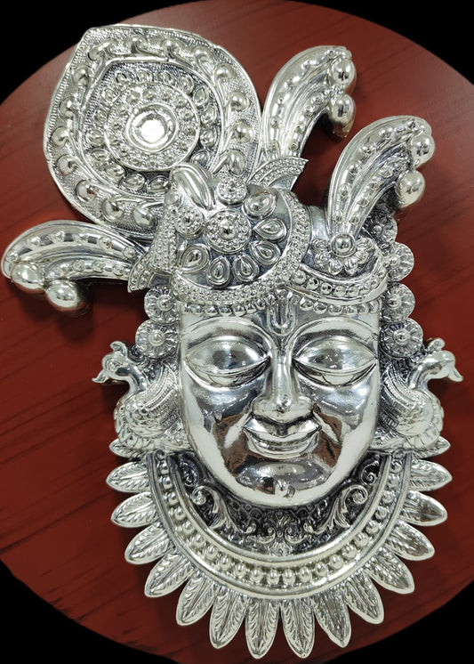 Royal Krishna Silver Face Artwork