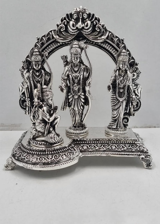Silver Ram Darbar Arch Idol
