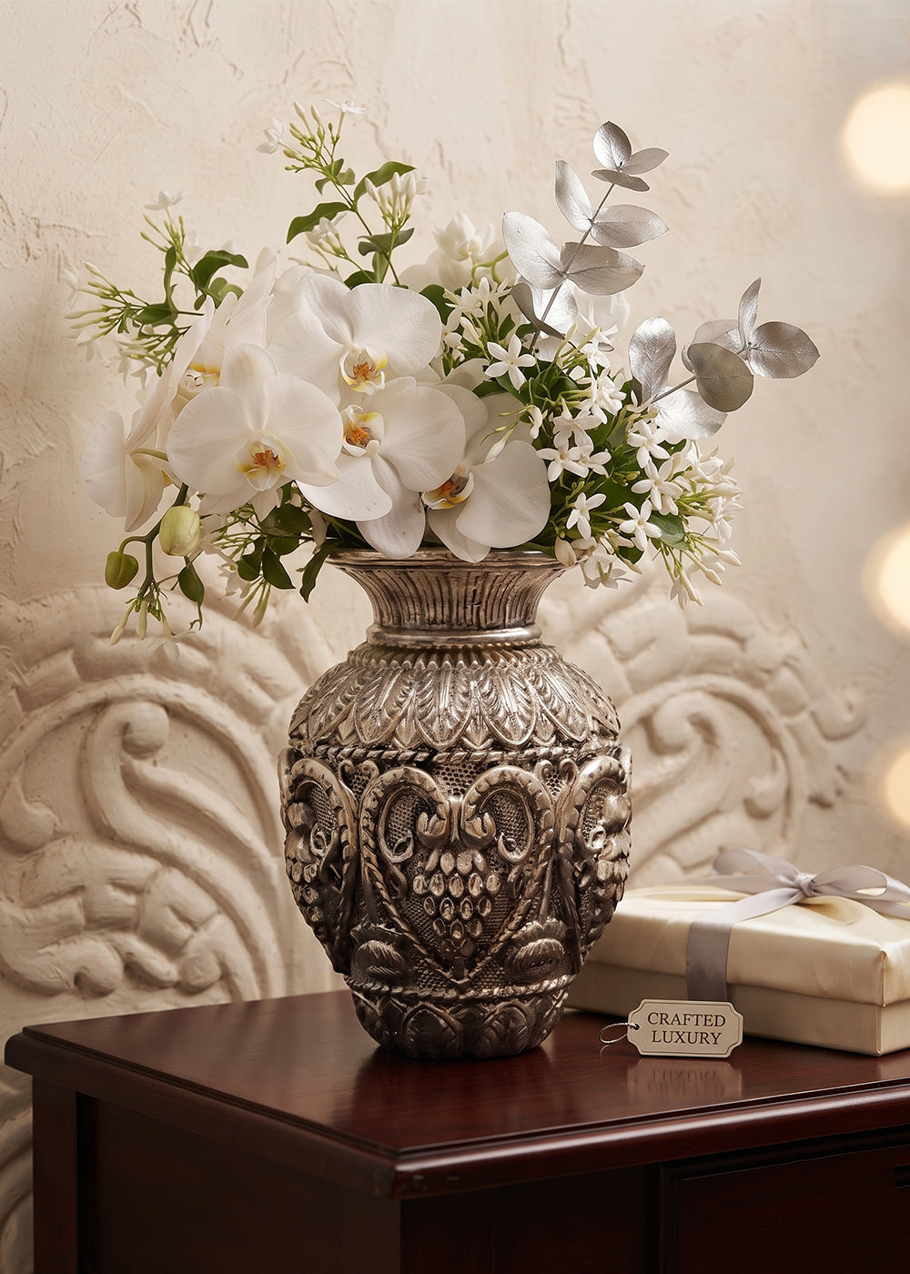 999 pure silver Small Vase