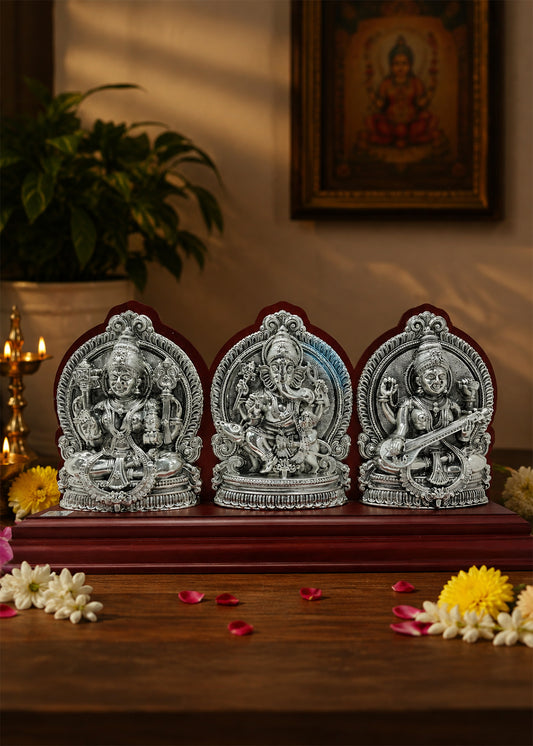 Traditional Silver God Idol Collection