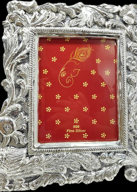 Elegant Silver Sacred Art Frame