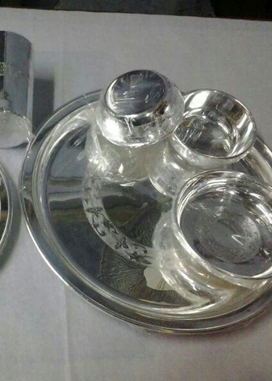 Classic Silver Serving Set for Festive Dining