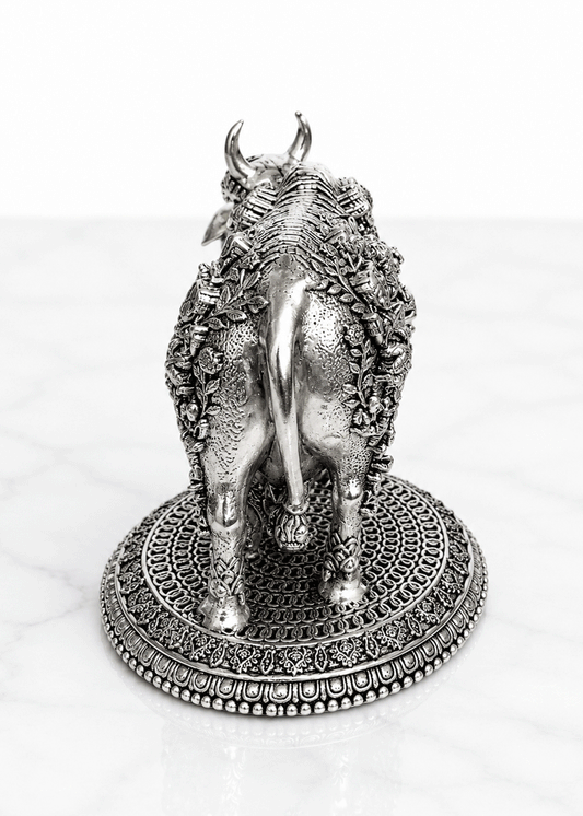 Premium Brass Kamdhenu Cow Showpiece