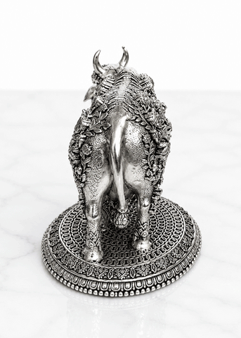 Premium Brass Kamdhenu Cow Showpiece