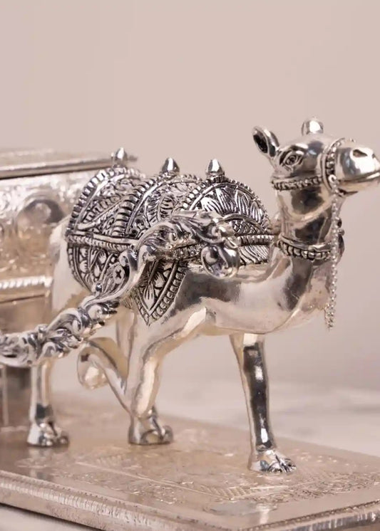 Silver Camel Wedding Box Wedding Invite And Keepsake