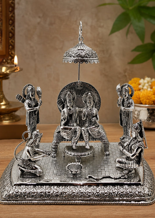 Traditional Silver Ram Darbaar