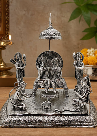 Traditional Silver Ram Darbaar