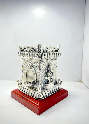 999 Silver Tulsi Pot for Home