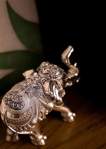Silver Mini Elephants