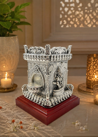 999 Silver Tulsi Pot for Home