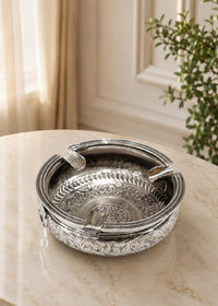 Premium Silver Designer Ashtray