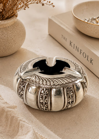 Classic Silver Designer Ashtray