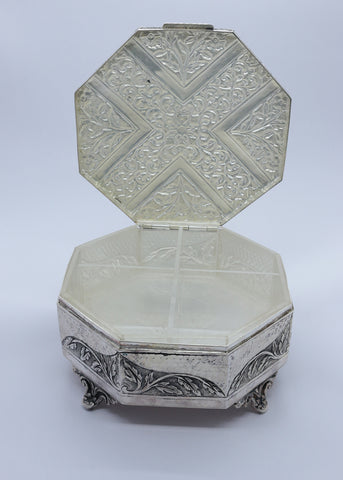 Silver Heritage Dry Fruit Box for Festive Serving