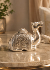 Antique Style Silver Camel