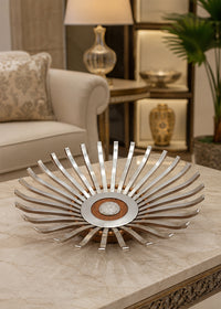 Artisan Silver Statement Fruit Bowl