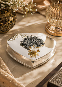 Contemporary Silver Gift & Dry Fruit Box